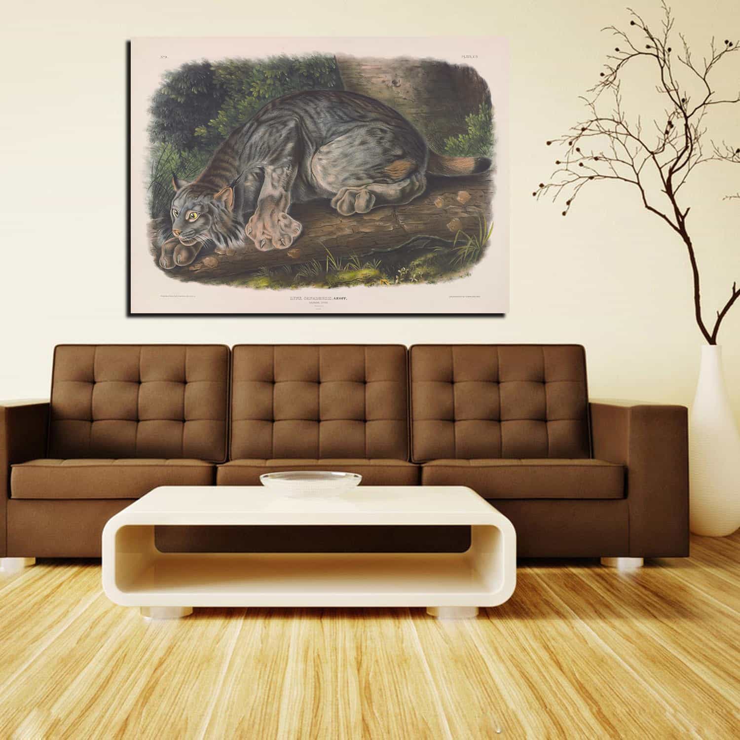 Canada Lynx Canvas Art