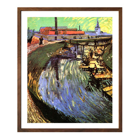 Vincent Van Gogh Woman Washing Wall Art Van Gogh Poster