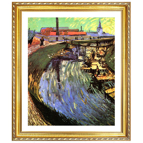 Vincent Van Gogh Woman Washing Wall Art Van Gogh Poster