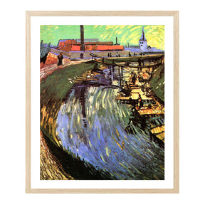 Vincent Van Gogh Woman Washing Wall Art Van Gogh Poster