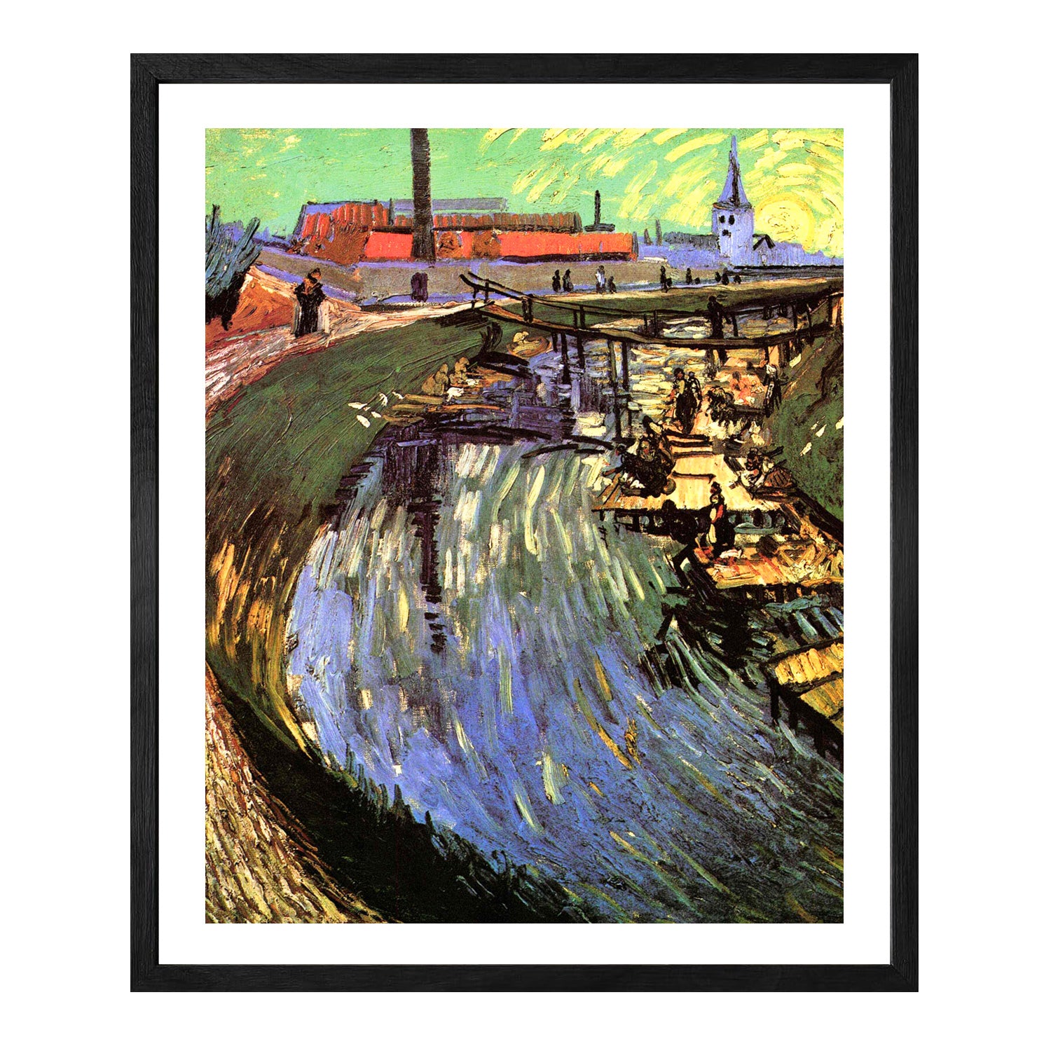 Van Gogh Art Lane In Garden