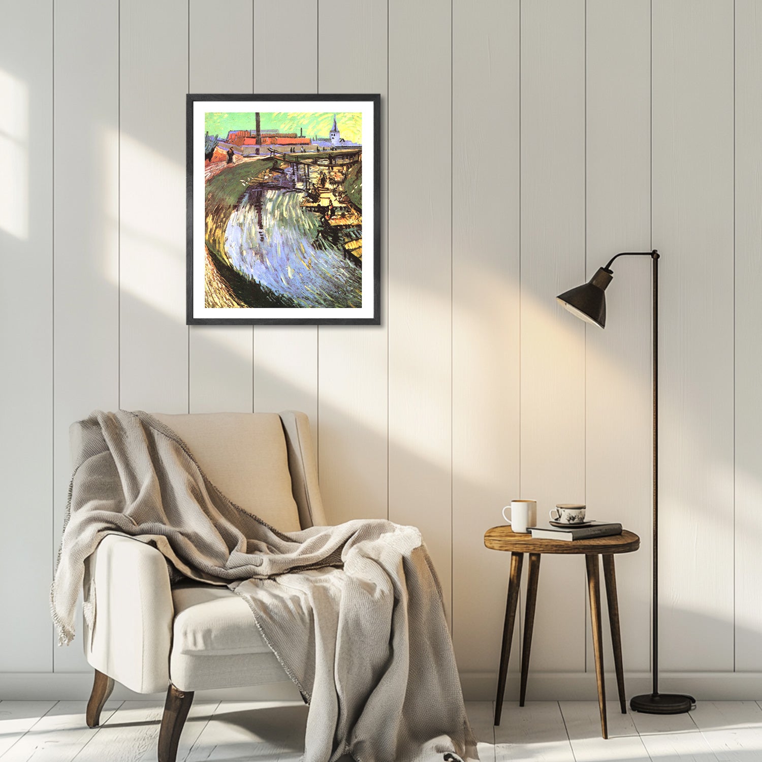 Vincent Van Gogh Woman Washing Wall Art Van Gogh Poster