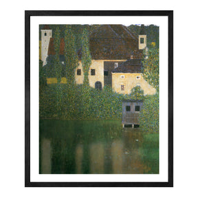 Gustav Klimt Wall Art Castle With A Moat Poster Framed Klimt Art