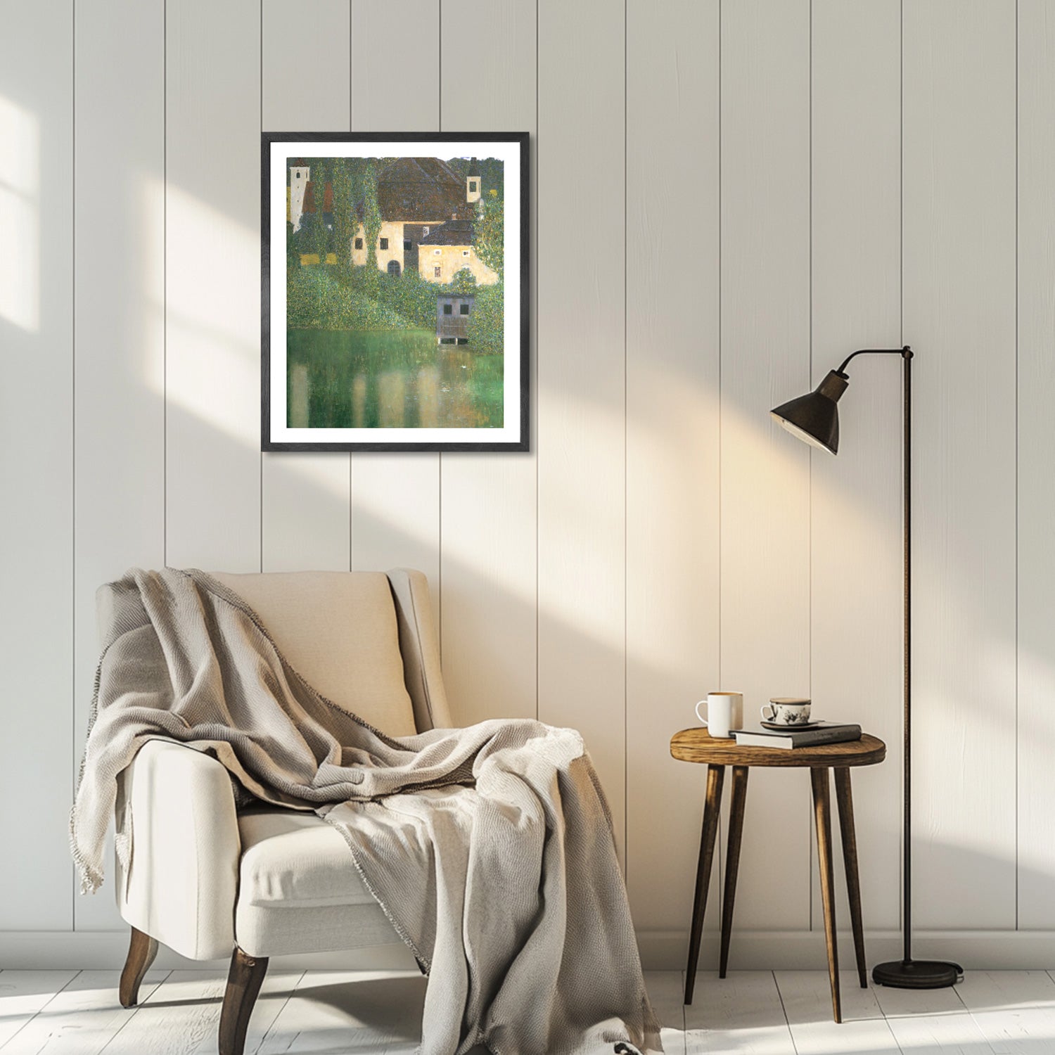 Gustav Klimt Wall Art Castle With A Moat Poster Framed Klimt Art