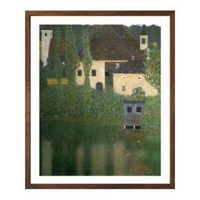 Gustav Klimt Wall Art Castle With A Moat Poster Framed Klimt Art