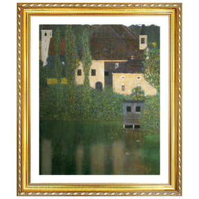 Gustav Klimt Wall Art Castle With A Moat Poster Framed Klimt Art