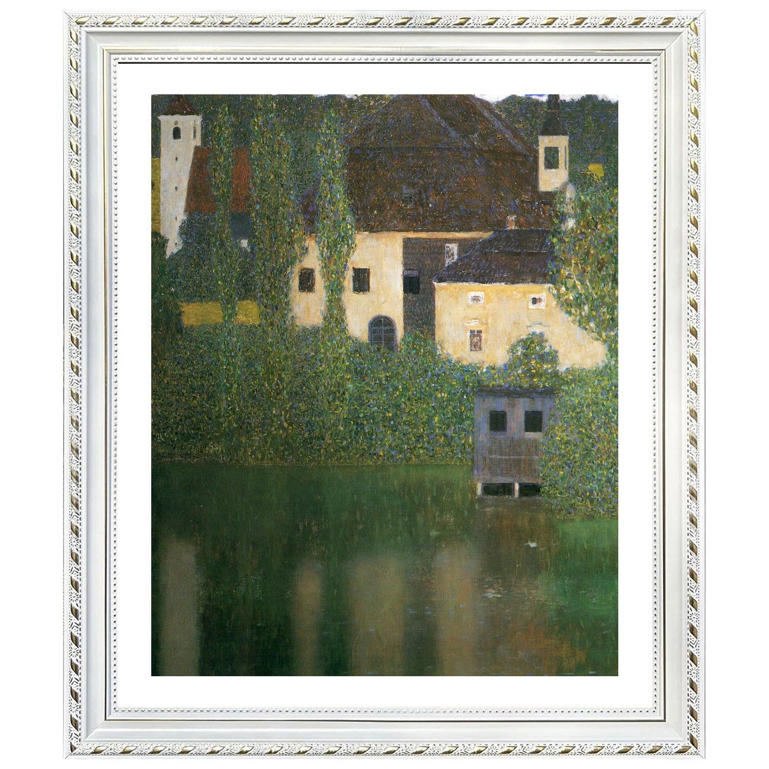 Gustav Klimt Wall Art Castle With A Moat Poster Framed Klimt Art