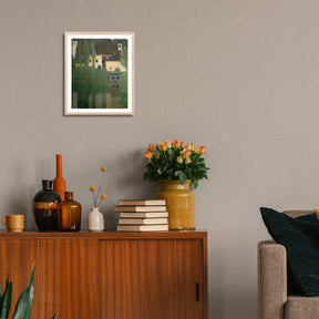 Gustav Klimt Wall Art Castle With A Moat Poster Framed Klimt Art