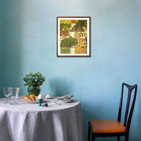 Gustav Klimt Wall Art Church In Unterach On The Attersee Poster Framed Klimt Art