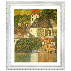Gustav Klimt Wall Art Church In Unterach On The Attersee Poster Framed Klimt Art
