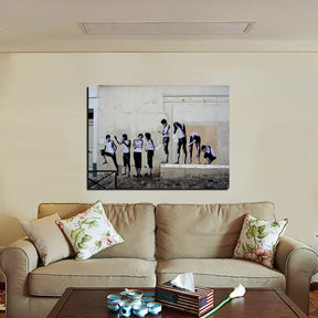 Concret jungle Canvas Art