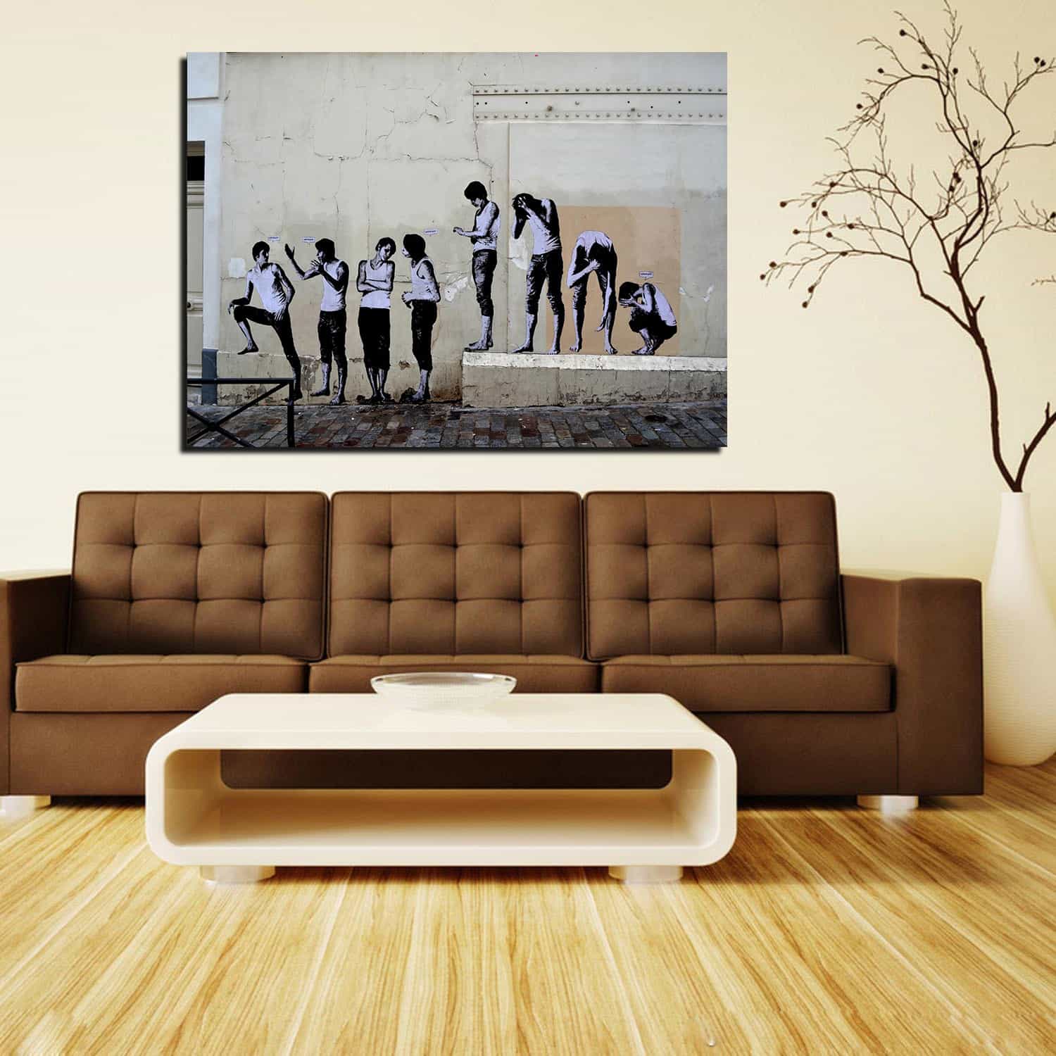 Concret jungle Canvas Art