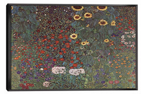Country Garden with Sunflowers Canvas Art