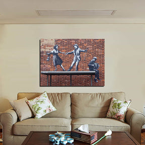 Couple Dancing Canvas Art