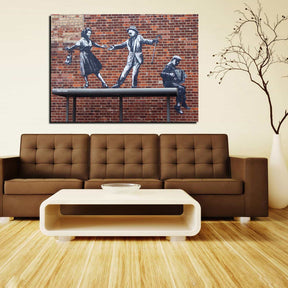 Couple Dancing Canvas Art