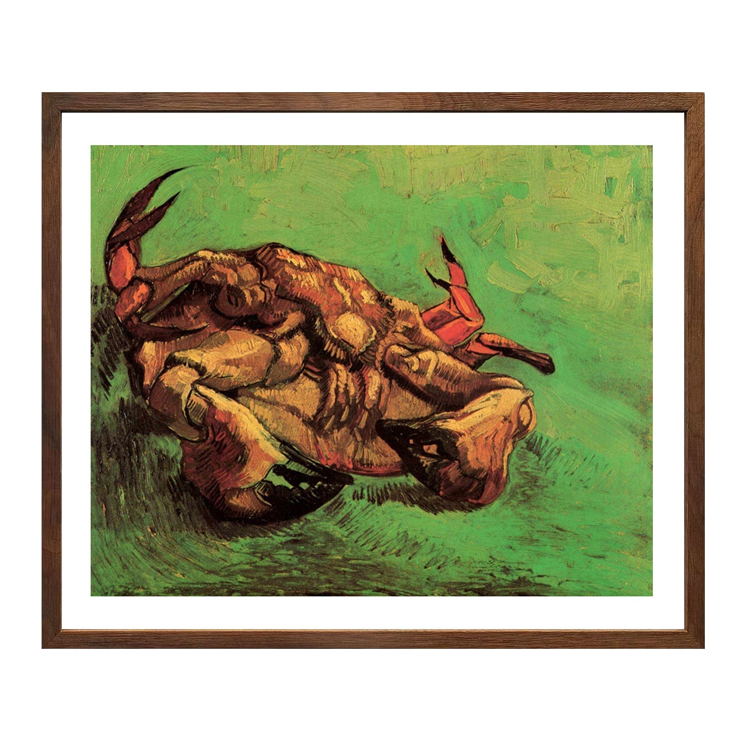 Vincent Van Gogh Crab On Its Back Wall Art Van Gogh Poster