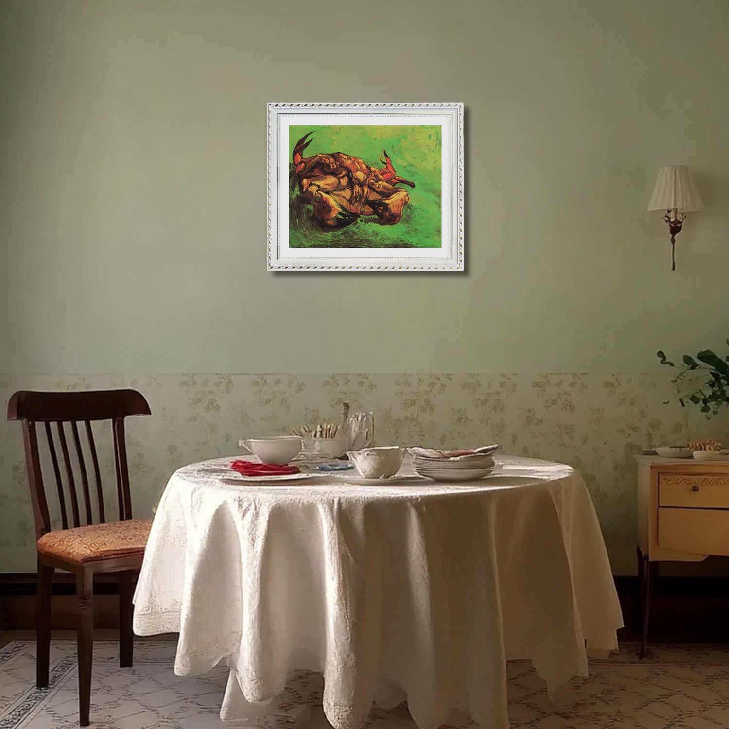 Vincent Van Gogh Crab On Its Back Wall Art Van Gogh Poster