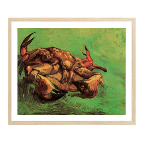 Vincent Van Gogh Crab On Its Back Wall Art Van Gogh Poster