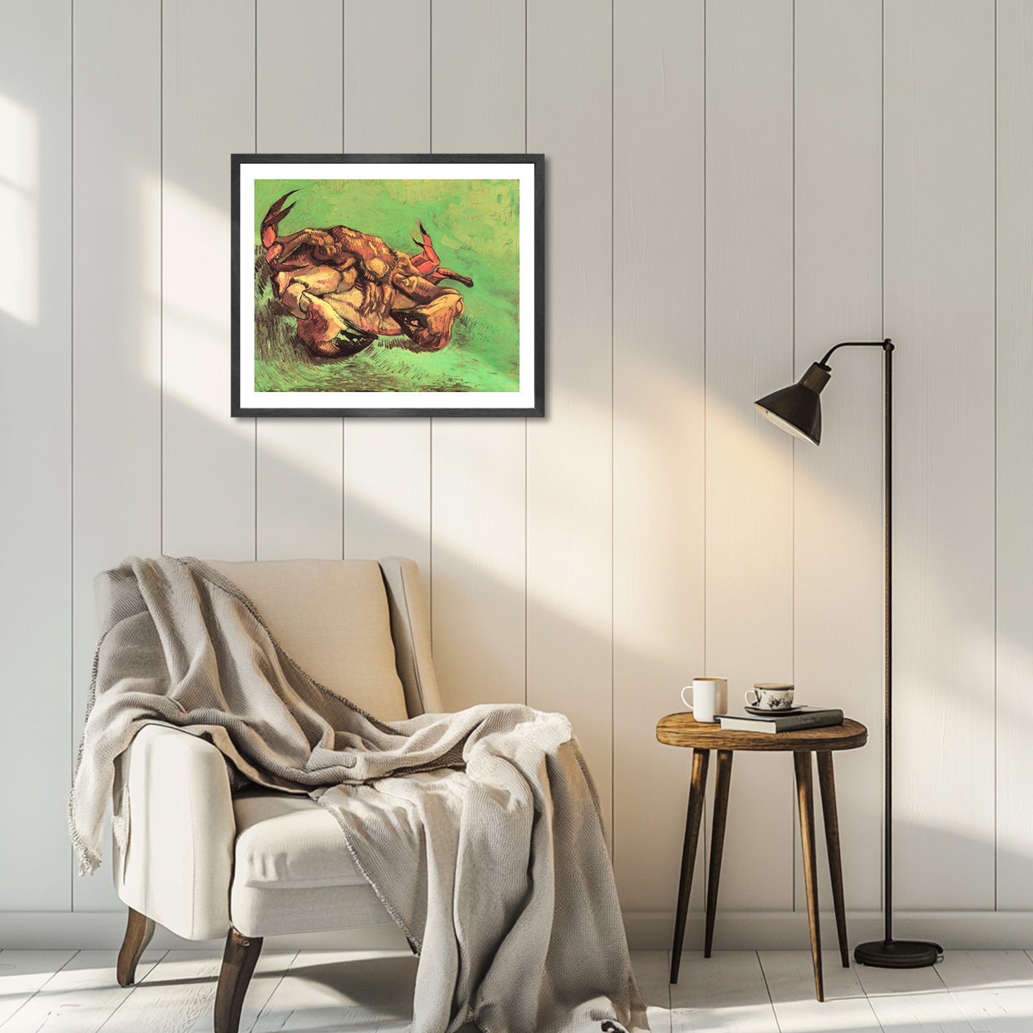 Vincent Van Gogh Crab On Its Back Wall Art Van Gogh Poster