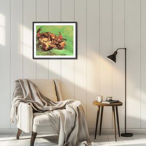 Vincent Van Gogh Crab On Its Back Wall Art Van Gogh Poster