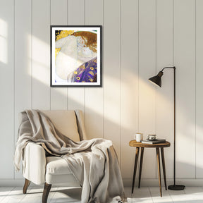 Gustav Klimt Wall Art Danae 1907 Poster Framed Klimt Art