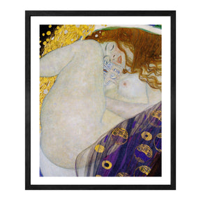 Gustav Klimt Wall Art Danae 1907 Poster Framed Klimt Art