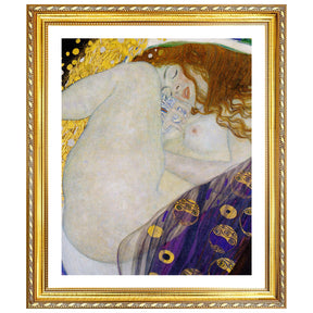 Gustav Klimt Wall Art Danae 1907 Poster Framed Klimt Art