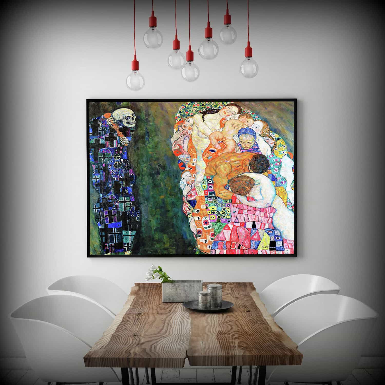 Death And Life Canvas Art