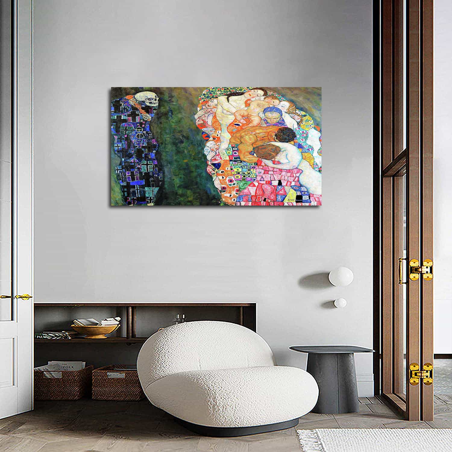 Death And Life Canvas Art