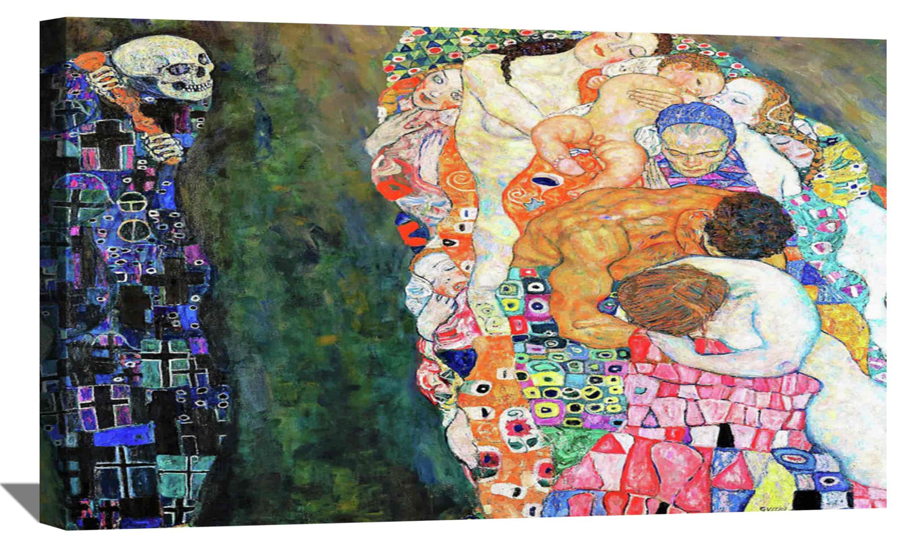 Death And Life Canvas Art