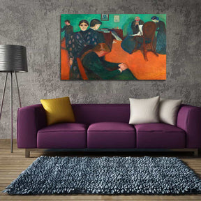 Death In The Sickroom Canvas Art