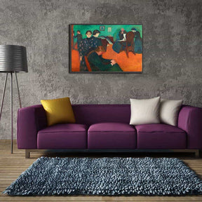 Death In The Sickroom Canvas Art