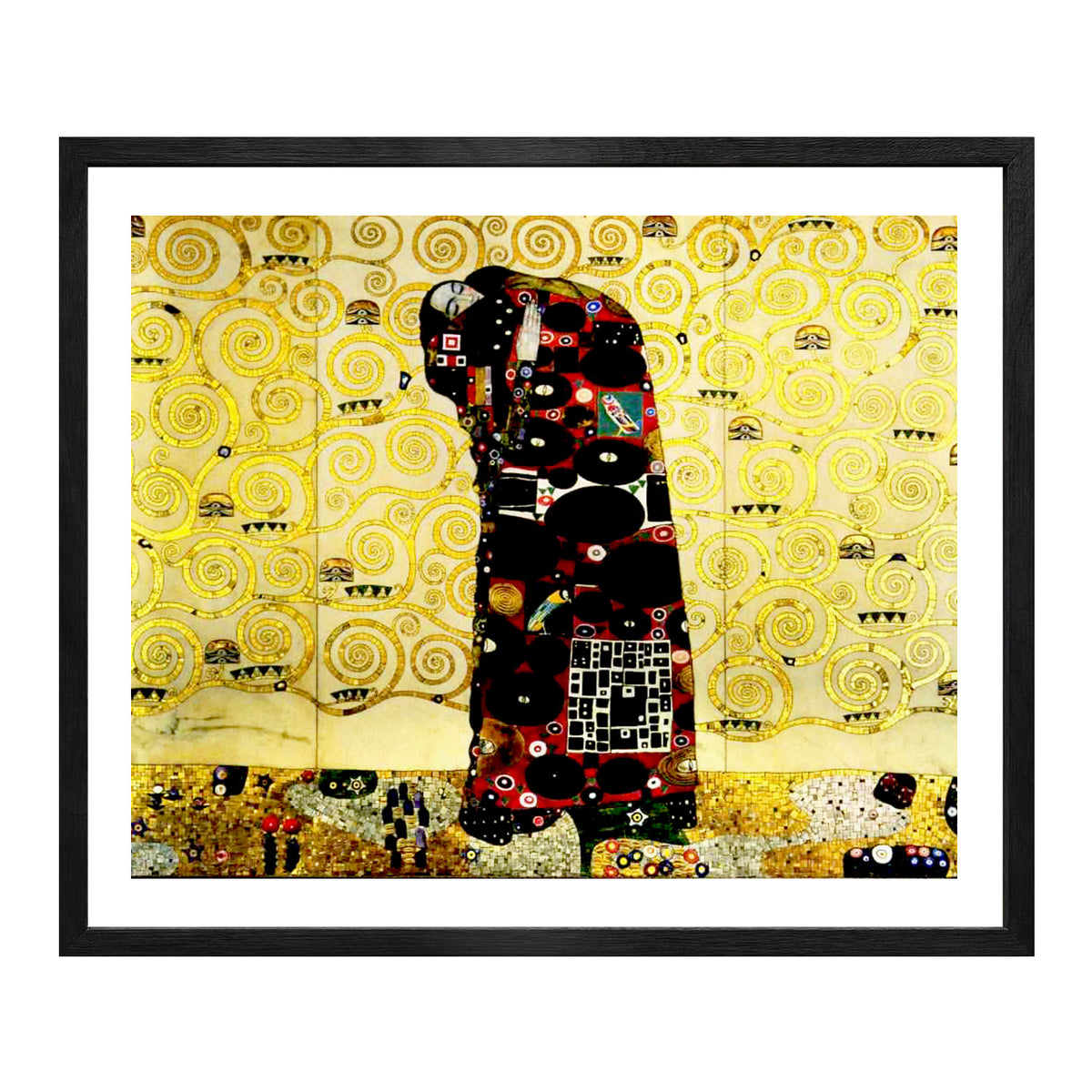 Gustav Klimt Wall Art The Embrace Poster Framed Klimt Art