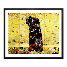 Gustav Klimt Wall Art The Embrace Poster Framed Klimt Art