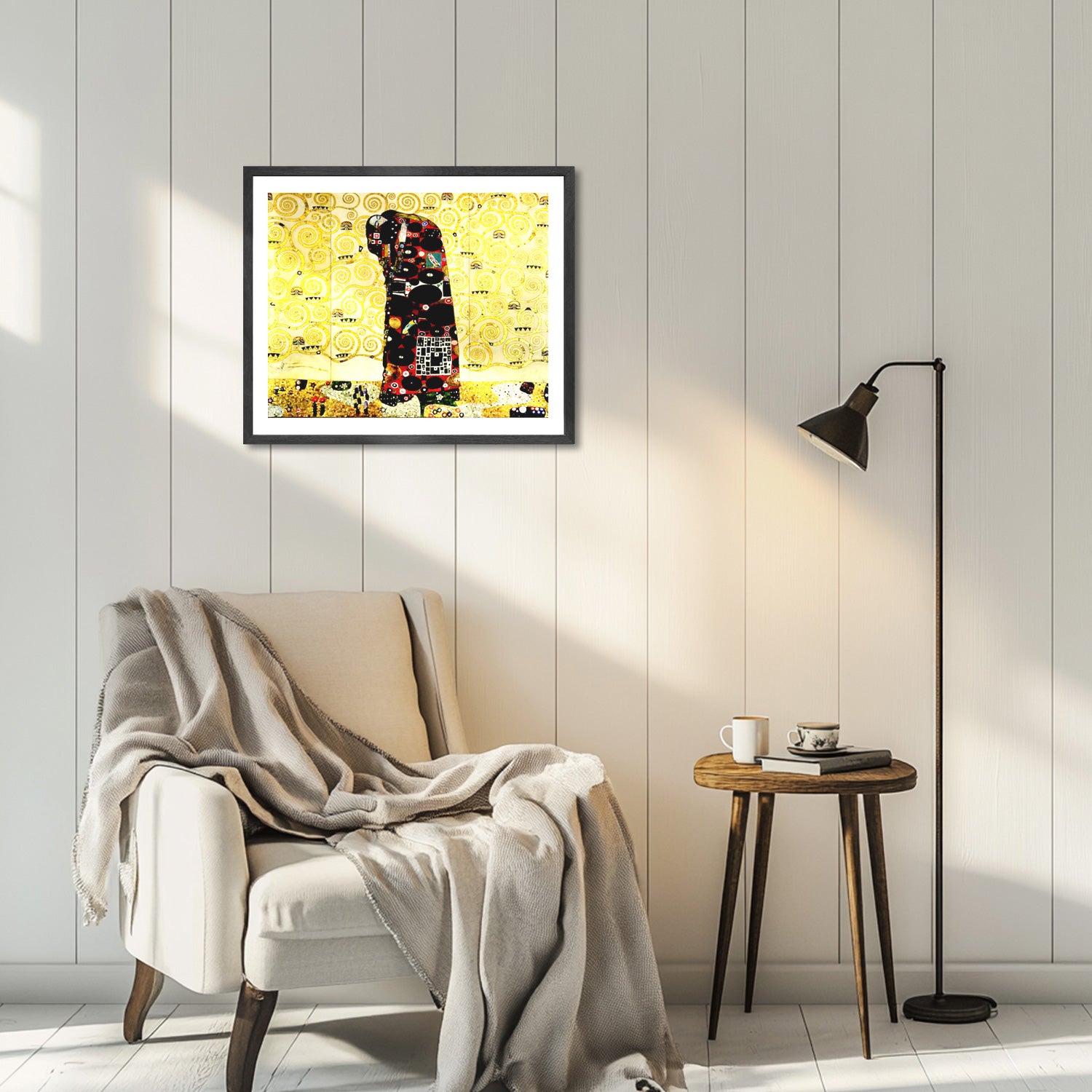 Gustav Klimt Wall Art The Embrace Poster Framed Klimt Art