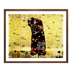 Gustav Klimt Wall Art The Embrace Poster Framed Klimt Art