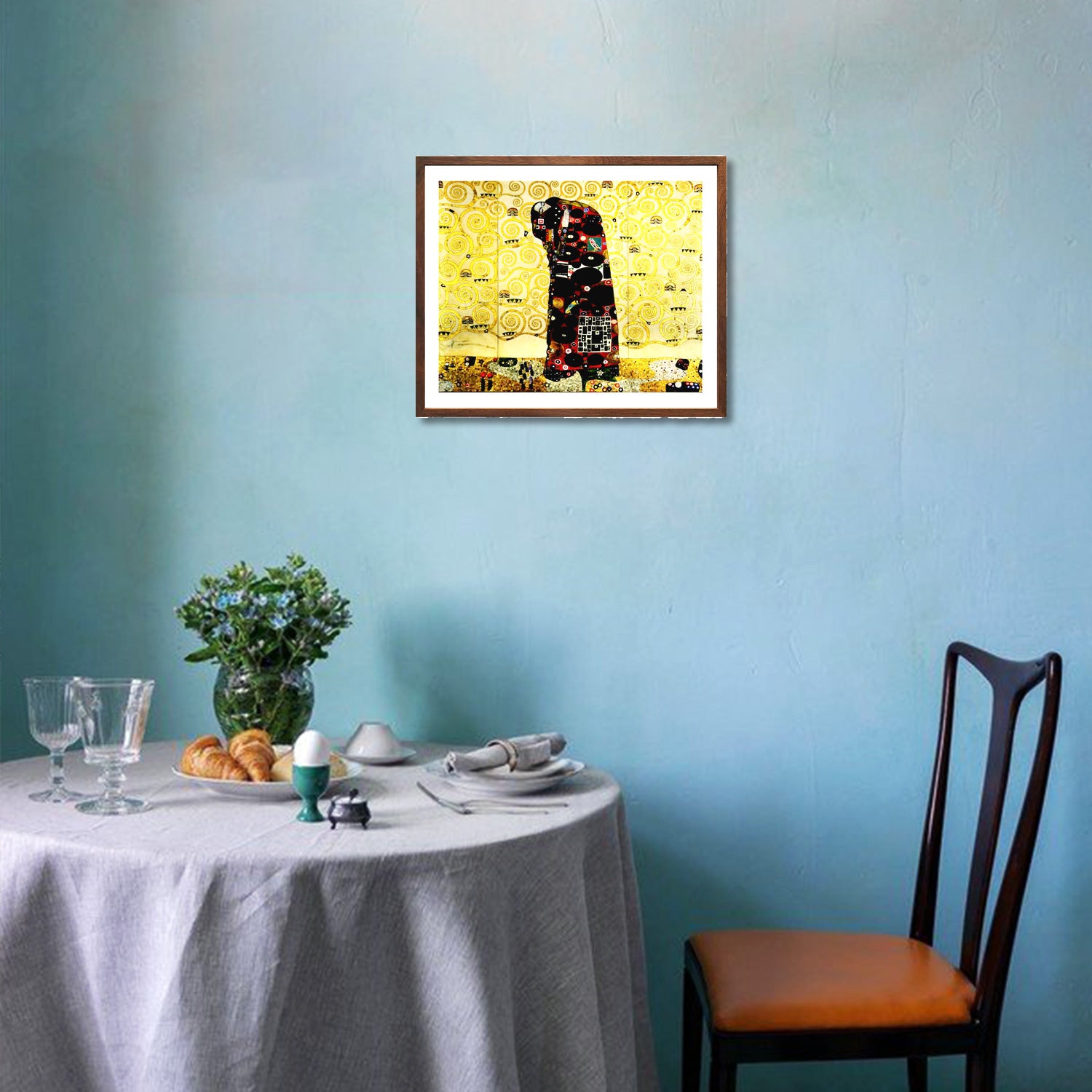 Gustav Klimt Wall Art The Embrace Poster Framed Klimt Art