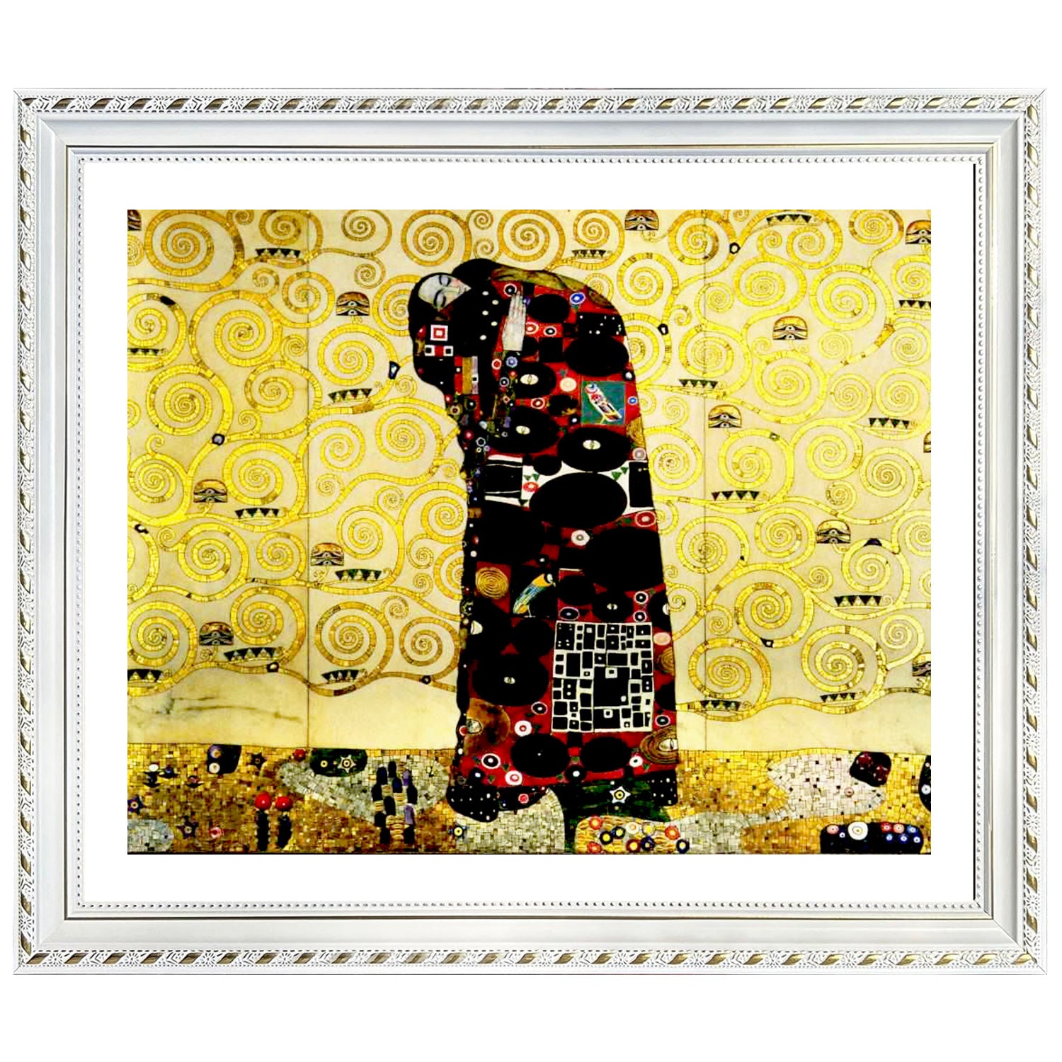 Gustav Klimt Wall Art The Embrace Poster Framed Klimt Art
