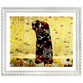 Gustav Klimt Wall Art The Embrace Poster Framed Klimt Art