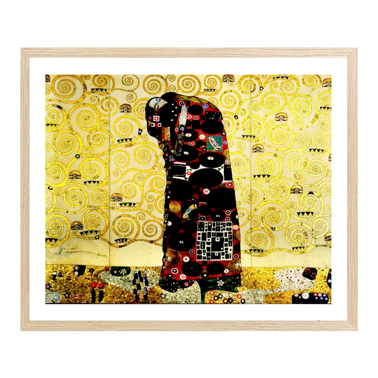 Gustav Klimt Wall Art The Embrace Poster Framed Klimt Art