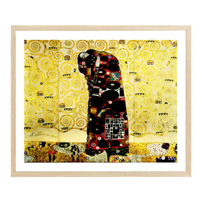 Gustav Klimt Wall Art The Embrace Poster Framed Klimt Art