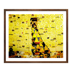 Gustav Klimt Wall Art The Expectation Poster Framed Klimt Art