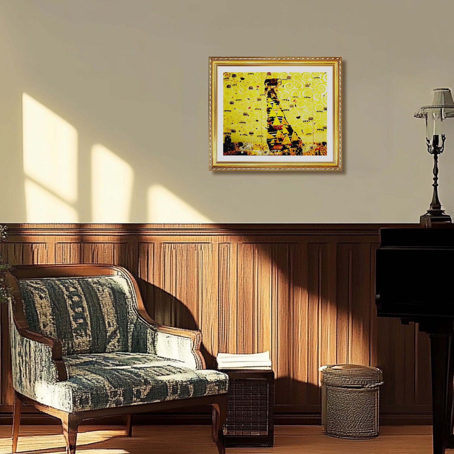 Gustav Klimt Wall Art The Expectation Poster Framed Klimt Art