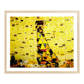 Gustav Klimt Wall Art The Expectation Poster Framed Klimt Art