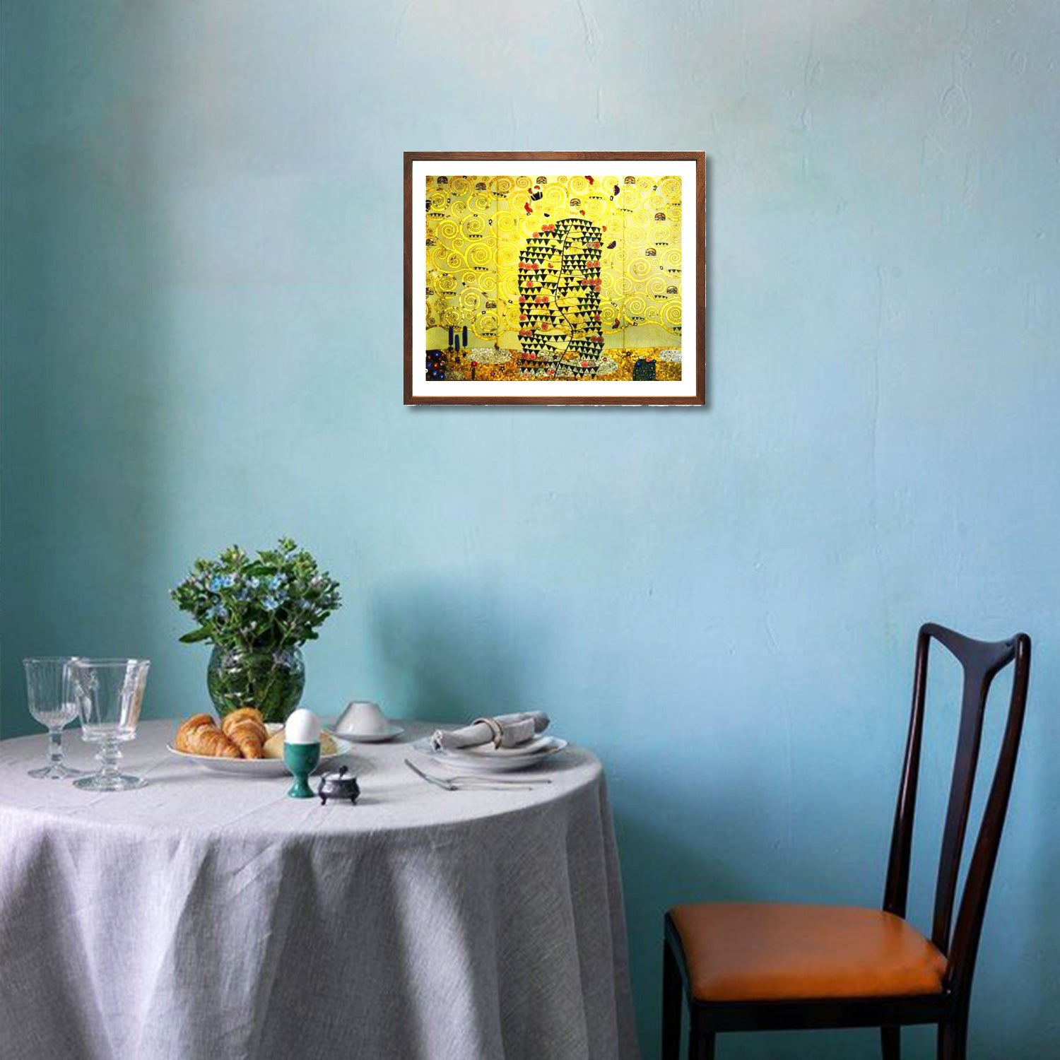 Gustav Klimt Wall Art Stoclet Frieze Poster Framed Klimt Art