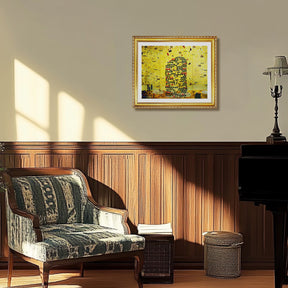 Gustav Klimt Wall Art Stoclet Frieze Poster Framed Klimt Art