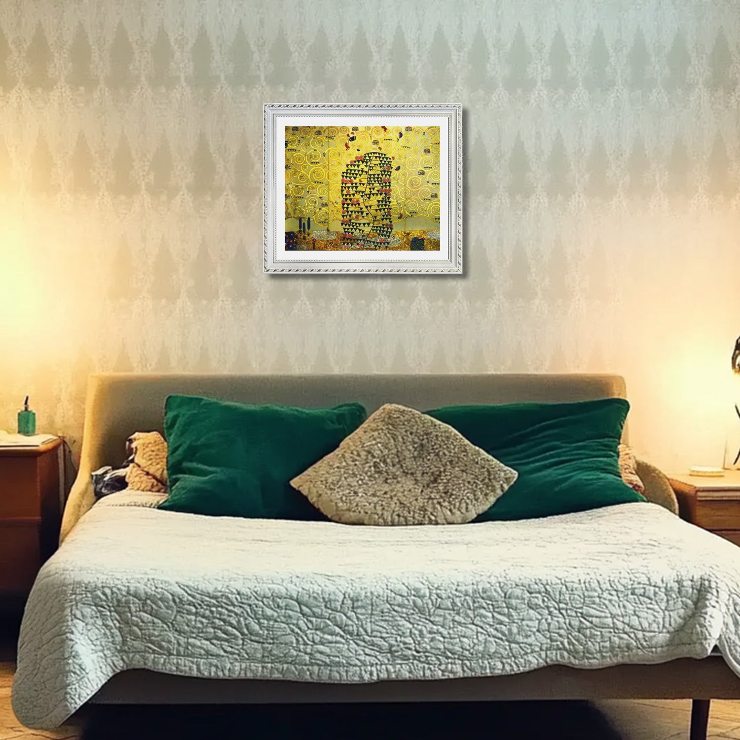 Gustav Klimt Wall Art Stoclet Frieze Poster Framed Klimt Art