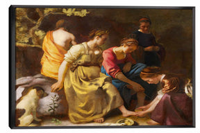 Diana and Her Companions Canvas Art