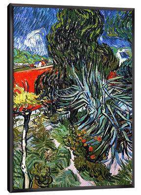 Doctor Gachet s Garden in Auvers Canvas Art