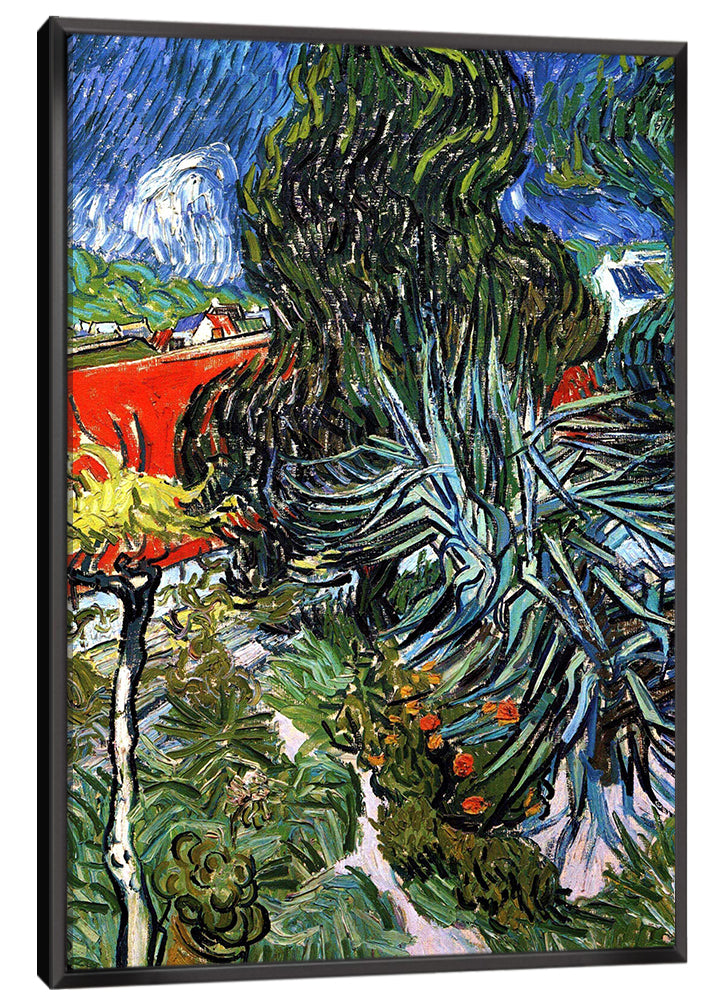 Doctor Gachet s Garden in Auvers Canvas Art